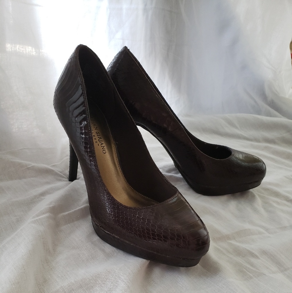 Snake Skin Stilettos